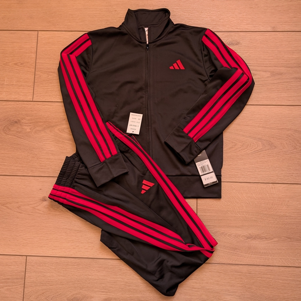 Adidas NWT Big Kids Jacket & Pants Track Suit